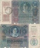 1914 , 50 kronen ( P-R7 ) - Transilvania ( Romania )