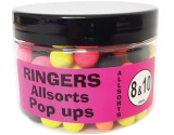 Pop up Allsorts Match Pop-Ups (8mm &amp; 10mm) 60 gr. - Ringers