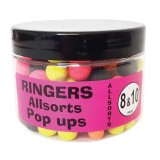 Pop up Allsorts Match Pop-Ups (8mm &amp; 10mm) 60 gr. - Ringers