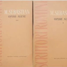 Carte Mihail Sebastian - Opere Alese 2 Vol / Doua volume C12