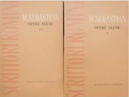 Carte Mihail Sebastian - Opere Alese 2 Vol / Doua volume C12