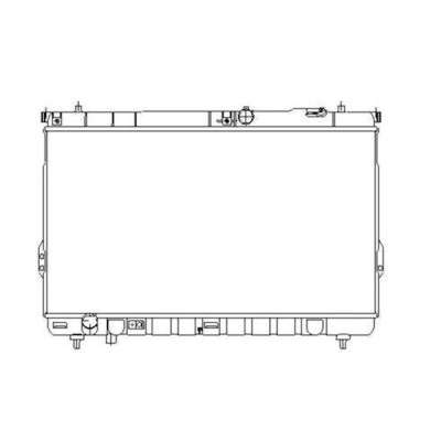 Radiator racire Hyundai Santa Fe (Cm), 03.2001-03.2003, Motorizare 2.0 Crdi 83kw Diesel, tip climatizare cu AC, cutie Manuala, dimensiune 725x403x18m foto