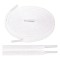 Set 2 sireturi casual, accesorii incaltaminte sportiva - Alb