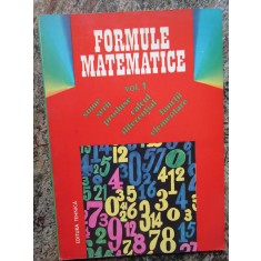 Formule Matematice (Vol.1) - Sume Serii Produse Calcul Diferentia