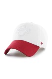 47 brand șapcă de baseball din bumbac NBA New York Knicks &#039;47 x Tommy Hilfiger culoarea alb, cu imprimeu, KCO-THCCU175GWL-WH