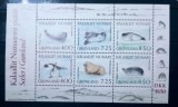 Cumpara ieftin GROENLANDA 1991 fauna marina,fauna polara, focă,serie nestampilata