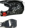 Cumpara ieftin Casca Moto Atv Cross Enduro Downhill + Ochelari 100% ,marimi disponibile S,M si L