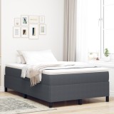 VidaXL Cadru de pat Gri &icirc;nchis 120x200 cm din material corduroy