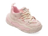 Cumpara ieftin Pantofi sport GRYXX roz, 5373, din material textil si piele naturala