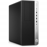 Sistem tower refurbished HP ELITEDESK 800 G4 Procesor I5 8400, Memorie RAM 8 GB, SSD 256 GB NVME, Windows 10 PRO, DVD/RW