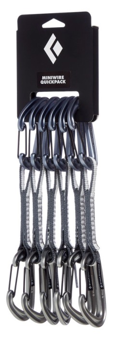 Set 6 bucle echipate MiniWire Quickpack de 12 cm. lungime, 10 mm. latime