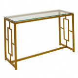 Consola Eccento Gold 120x40x71.5 cm