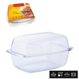 Vas termorezistent 7L cu capac, yena sticla boro-silicata, JollyMag, WOL0873