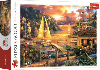 PUZZLE TREFL 6000 VANATORUL DE VISE foto