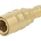 Conector rapid cu supapă max.15bar alamă FPM