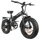 Bicicletă electrică pliabilă H20 20&#039;&#039; 1000W 15AH, 80 km, fr&acirc;ne cu două discuri