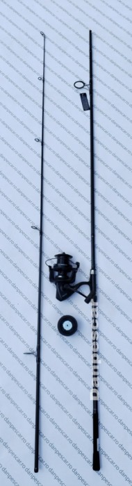 SET Lanseta carbon PROFL FLX9 Carp 3,90M 3,75Lbs SI Mulineta GH10000 Long Cast 0,30mm/650m