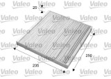 VALEO 715636 VALEO ESSENTIAL Filtru aer habitaclu