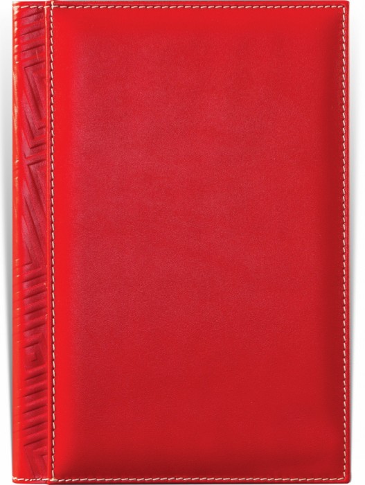 Agenda piele B5 rosu model E