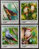 BC341, Guineea 2019, 2 serii fauna, pasari (2 poze)