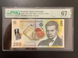 Romania 200 lei 2023 pick 122m grad 67 pmg
