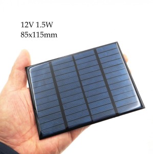 Mini PANOU SOLAR fotovoltaic panouri solare CELULE FOTOVOLTAICE mici 12V 6V  5V | Okazii.ro