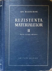 REZISTENTA MATERIALELOR VOL.2 PENTRU INGINERI MECANICI-GH. BUZDUGAN-216451