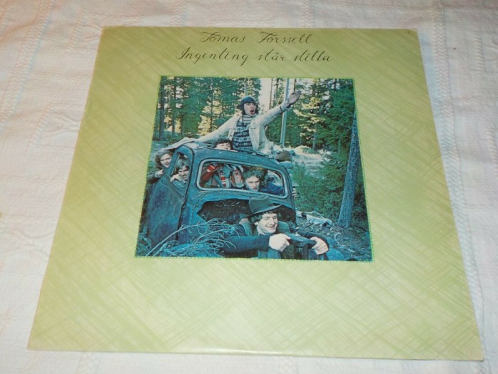 Vinil Tomas Forssell &ndash; Ingenting St&aring;r Stilla (-VG)
