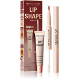 Makeup Revolution Lip Shape Kit set &icirc;ngrijire buze culoare Warm Nude 1 buc