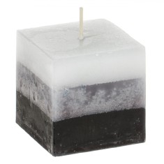 Lum&acirc;nare Decorativă, Black, Multicolor, Parafină, 5x5x5 cm