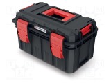 Ladă pentru unelte KISTENBERG S BLOCK PRO neagră, 450x280x264mm, IP55