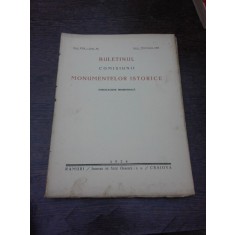 Buletinul Comisiunii Monumentelor istorice, iulie septembrie 1924