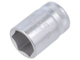 Cheie tubulară 19mm 1/2 38mm oțel cromat scurtă