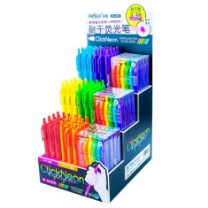 Text markere neon, 3.3 mm, 144 buc/display - Chosch