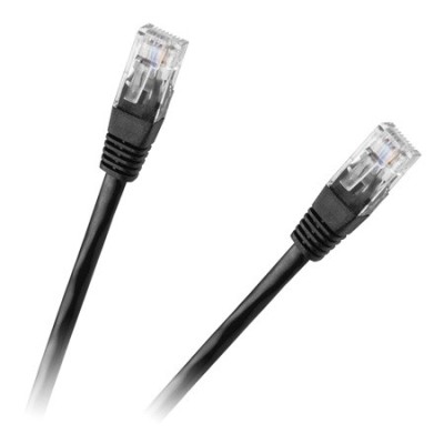 PATCHCORD UTP CAT 6E CCA NEGRU 0.5M EuroGoods Quality foto