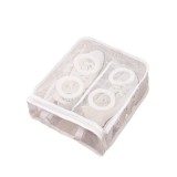 Sac pentru Spalare Incaltaminte, pentru Masina de Spalat, 36x30x12 cm, Alb