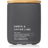 Vila Hermanos Concrete Amber &amp; Caviar Lime lum&acirc;nare parfumată 120 g