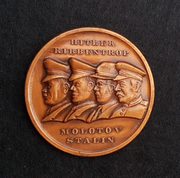 Medalie Hitler Ribbentrop Molotov Stalin