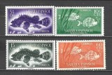Sahara Spaniola 1953 - Pești, serie neuzata