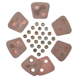 Ferodouri Disc ambreiaj cu nituri Tractor U683 4mm 101.65.165