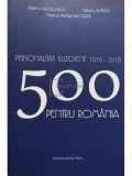 Valeriu Nicolescu - Personalitati buzoiene 1918-2018 - 500 pentru Romania (editia 2018)