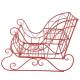 Cumpara ieftin Saniuta decorativa metal rosu 90x51x68 cm