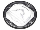 Lentilă LED rotundă silicon transparent neagră