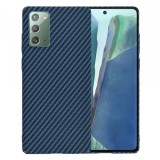 Husa pentru Samsung Galaxy Note 20 5G N981 / Note 20 N980, Techsuit, Carbonite FiberShell, Turcoaz