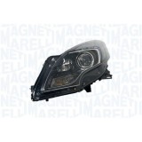 Far Opel Zafira Tourer, 01.2012-2019, partea Dreapta, bi-xenon; cu lumina pentru curbe; D1S+H7; electric; fara ballast; cu bec descarcare in gaz; cu, AL Automotive Lighting