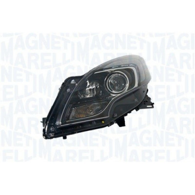 Far Opel Zafira Tourer, 01.2012-2019, partea Dreapta, bi-xenon; cu lumina pentru curbe; D1S+H7; electric; fara ballast; cu bec descarcare in gaz; cu foto