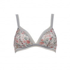 Sutien triunghiular fara burete Miss Lejaby Egl Grey Silk 70 C