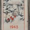 Agenda calendar format liliput, tiparita de Socec, 1943