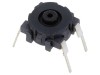 Micro&icirc;ntrerupător TACT SPST-NC 0,02A/24VDC pentru PCB THT