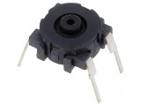 Micro&icirc;ntrerupător TACT SPST-NC 0,02A/24VDC pentru PCB THT